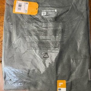 3 Brand New with Tags Carhartt Shirts 4 XL Loose Fit